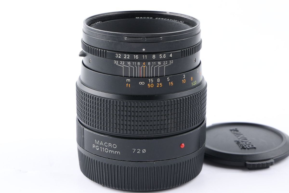 【かめらや】00058 ZENZA BRONICA MACRO ZENZANON-PG 110mm F4 単焦点 中判レンズ