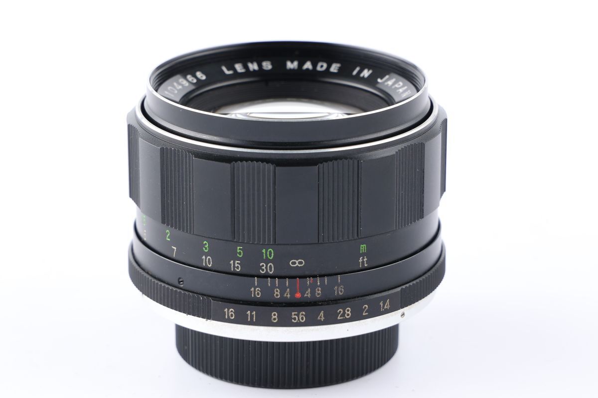 【かめらや】00048 RICOH AUTO RIKENON 55mm F1.4 単焦点 標準レンズ M42マウント