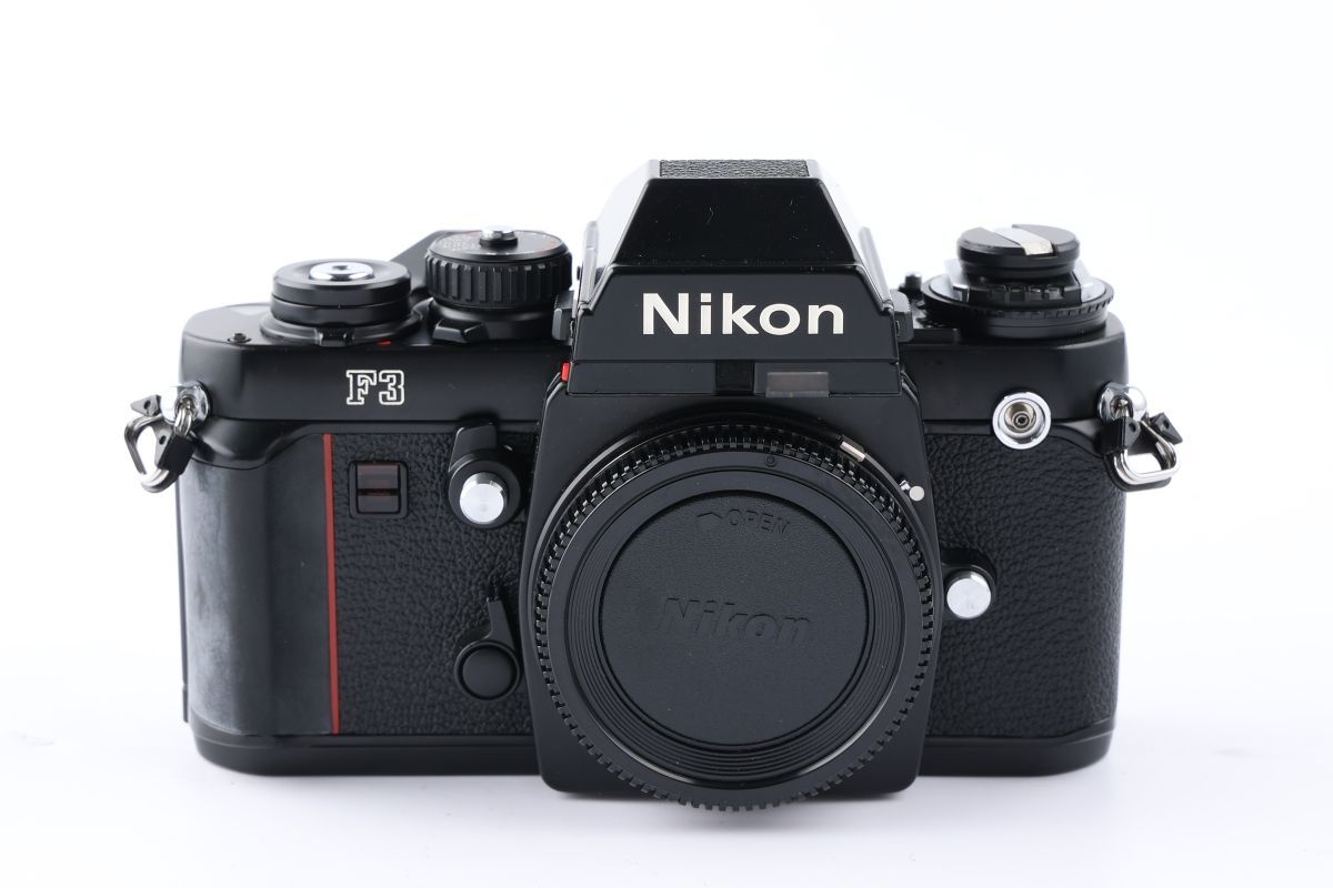 【かめらや】00043 Nikon F3 アイレベル 143万台 MF一眼レフ フイルムカメラ