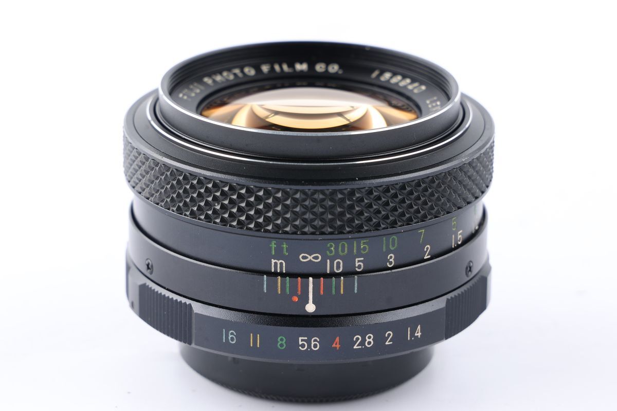 【かめらや】00039 FUJIFILM EBC FUJINON 50mm F1.4 単焦点 標準レンズ M42マウント