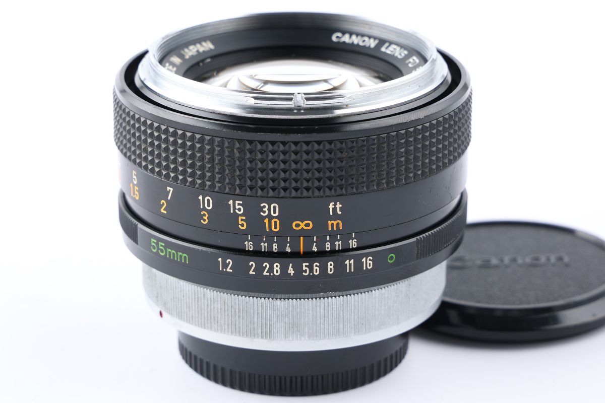 【かめらや】00033 Canon FD 55mm F1.2 単焦点 標準 大口径レンズ FDマウント