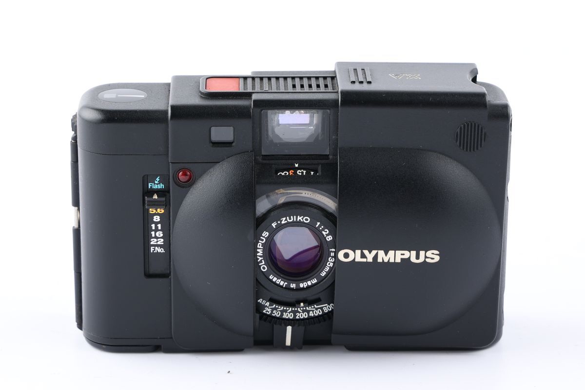 【かめらや】00030 OLYMPUS XA F.ZUIKO 35mm F2.8 単焦点 コンパクトカメラ