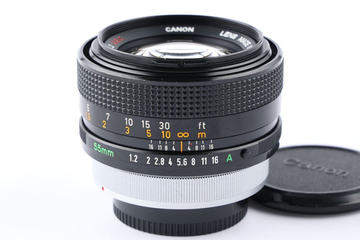 【かめらや】00022 Canon FD 55mm F1.2 S.S.C. 単焦点 標準 大口径レンズ FDマウント