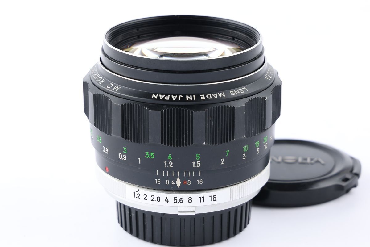 【かめらや】00013 MINOLTA MC ROKKOR-PG 58mm F1.2 単焦点 大口径レンズ SRマウント