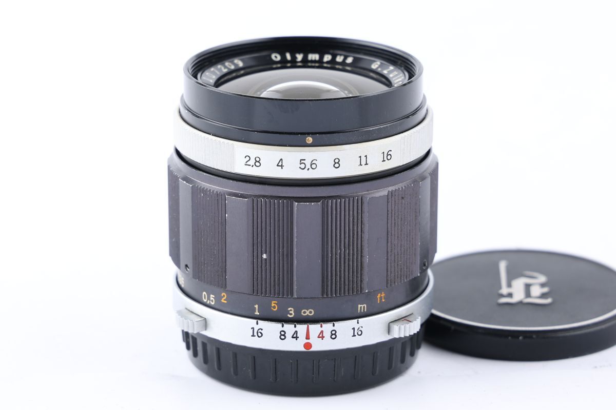 【かめらや】00003 OLYMPUS G.Zuiko Auto-W 25mm F2.8 単焦点 PEN F用 交換レンズ