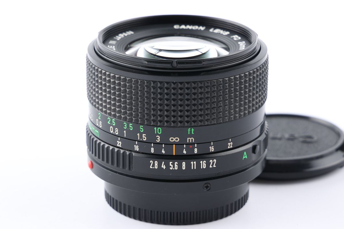 【かめらや】00102 Canon New FD 24mm F2.8 単焦点 広角レンズ FDマウント