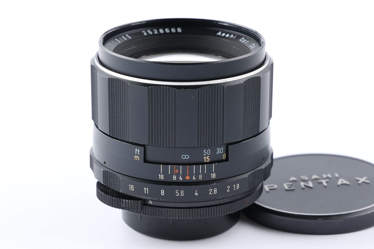 【かめらや】00099 PENTAX Super-Takumar 85mm F1.9 単焦点 中望遠レンズ M42マウント