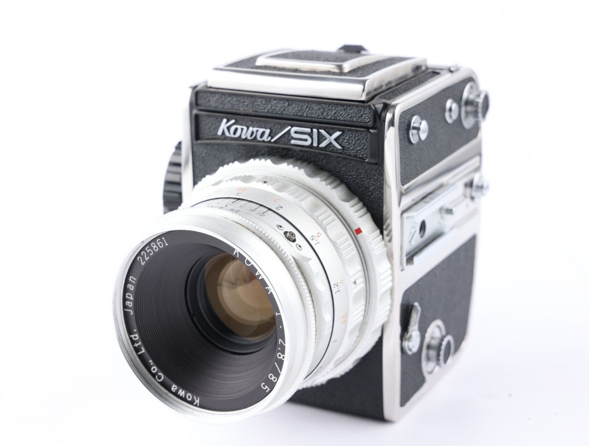 【かめらや】00074 ジャンク品 Kowa SIX 85mm F2.8 単焦点レンズ 中判レンズ