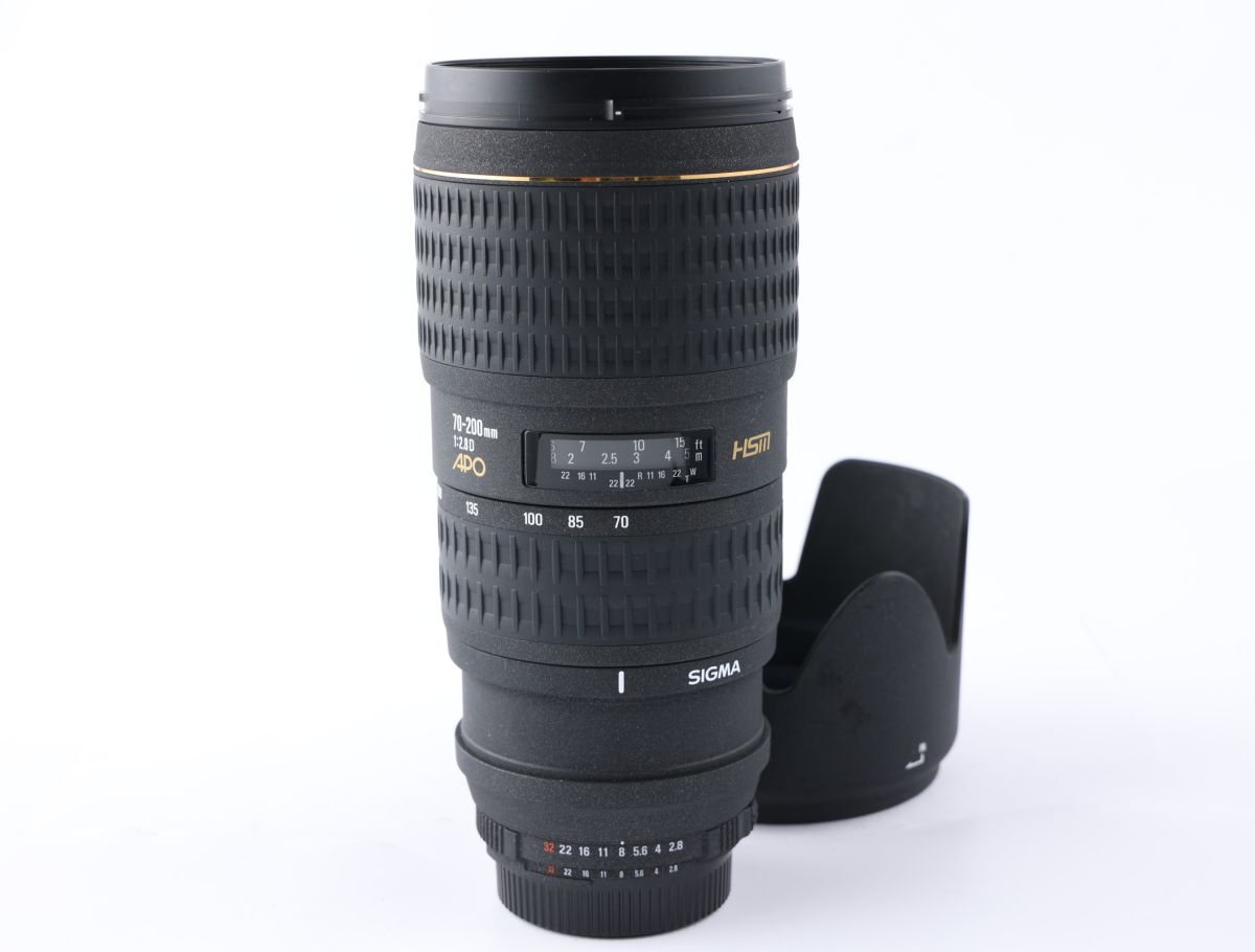 【かめらや】00066 美品 SIGMA EX 70-200mm F2.8D HSM AF 望遠ズームレンズ ニコン Fマウント