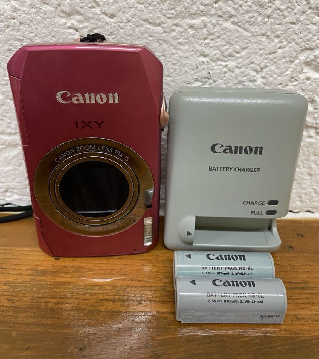 【11285.0623A】☆中古保管品☆Canon キャノン　IXY 50S　PC1561 コンパクトデジタルカメラ 通電OK/動作未確認 キヤノン デジカメ コンデジ