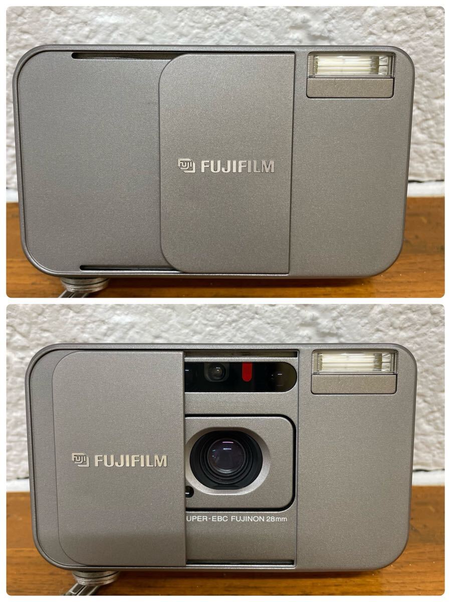 【11258.0622A】★ジャンク品★FUJIFILM　富士フィルム　CARDIA mini TIARA　本体　ティアラ　フィルムカメラ　動作未確認　昭和レトロ