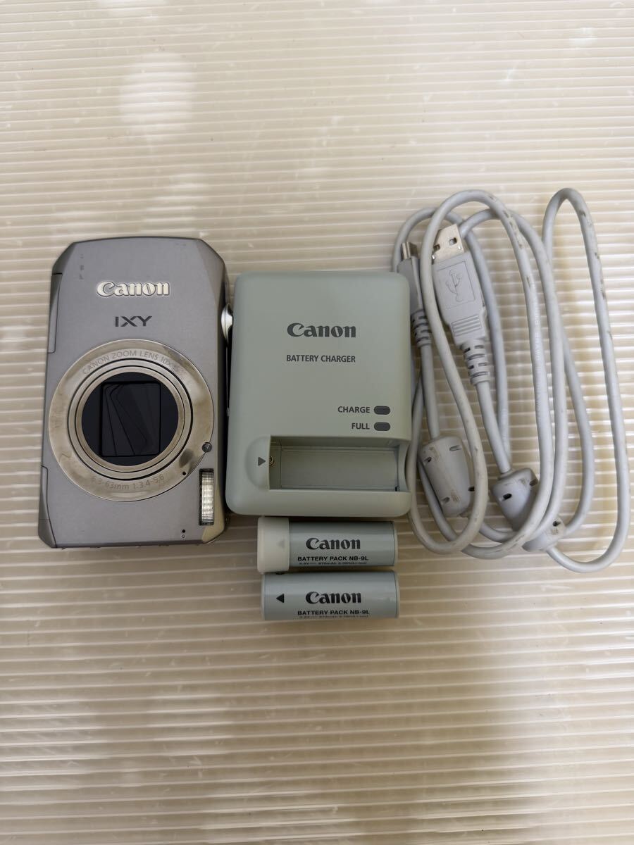 【10078.0625Y】★　Canon　★　1円スタート！　難あり　ジャンク品　キャノン　IXY　イクシー　PC1561　50S　カメラ　液晶不良　　