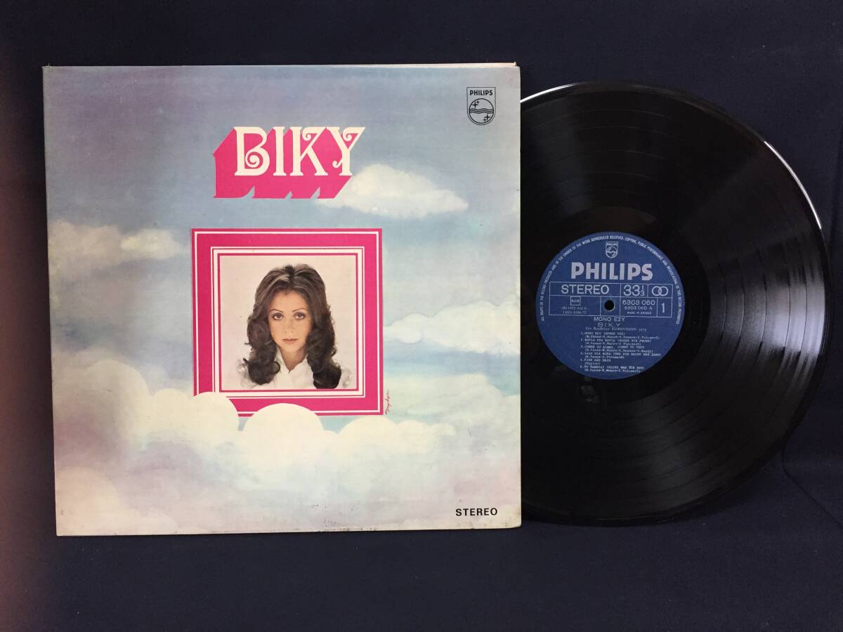 ☆輸入盤、LP ヴィッキー・レアンドロス　BIKY　ギリシャ盤　PHILPS☆