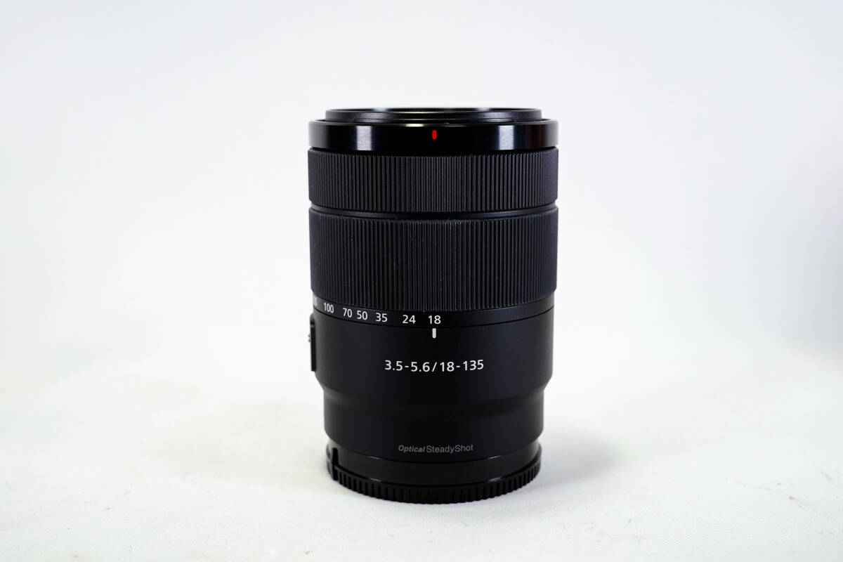 【良品】SONY E 18-135mm F3.5-5.6 OSS SEL18135 プロテクター付き