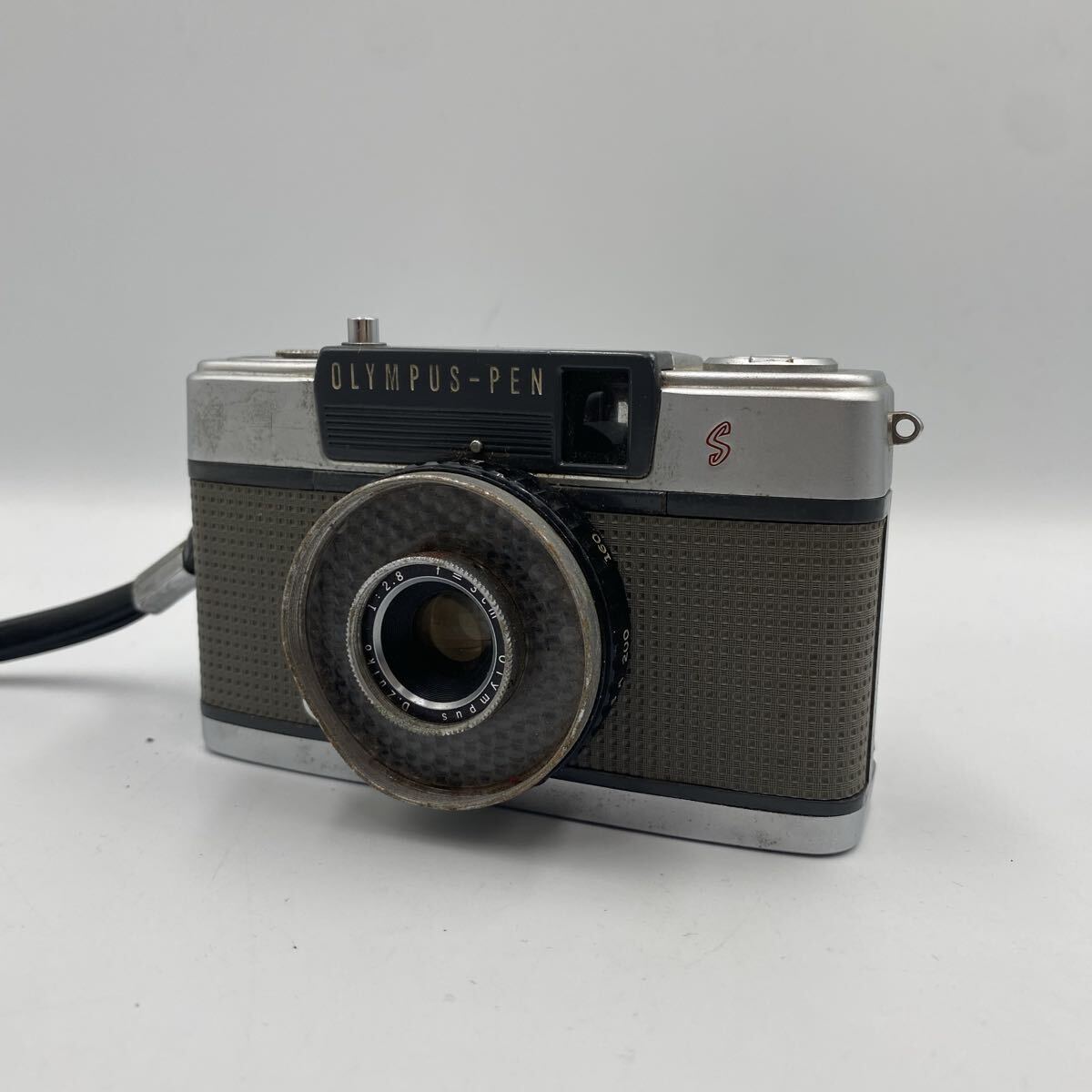 ■【売り切り】 OLYMPUS オリンパス PEN ペン S コンパクトフィルムカメラ 1:2.8 f=3cm