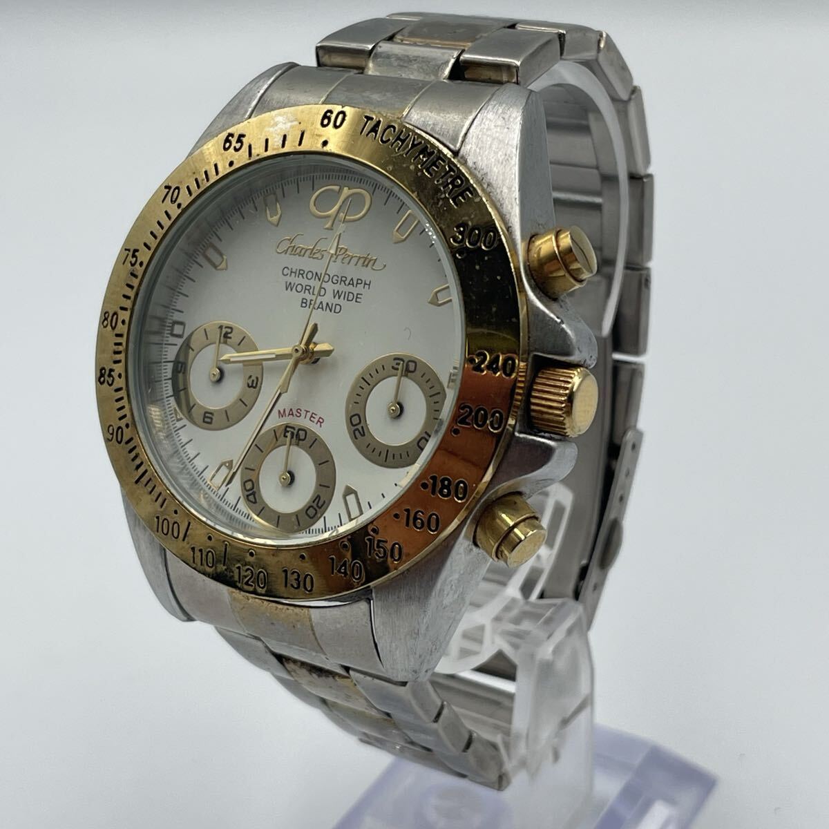 ■【売り切り】Charles Perrin(シャルル・ペリン) MASTER CHRONOGRAPH(マスター クロノグラフ) CP2172G