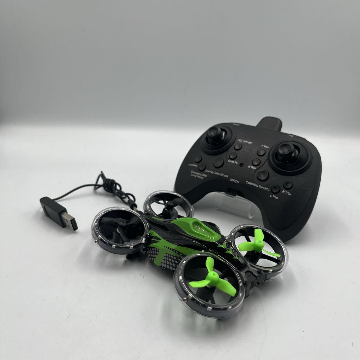 ◯【売り切り】HiTEC MULTIPLEX JAPAN フライト&ドライビング 2-in-1 LED ライトドローン FLASH FLA-GRN 