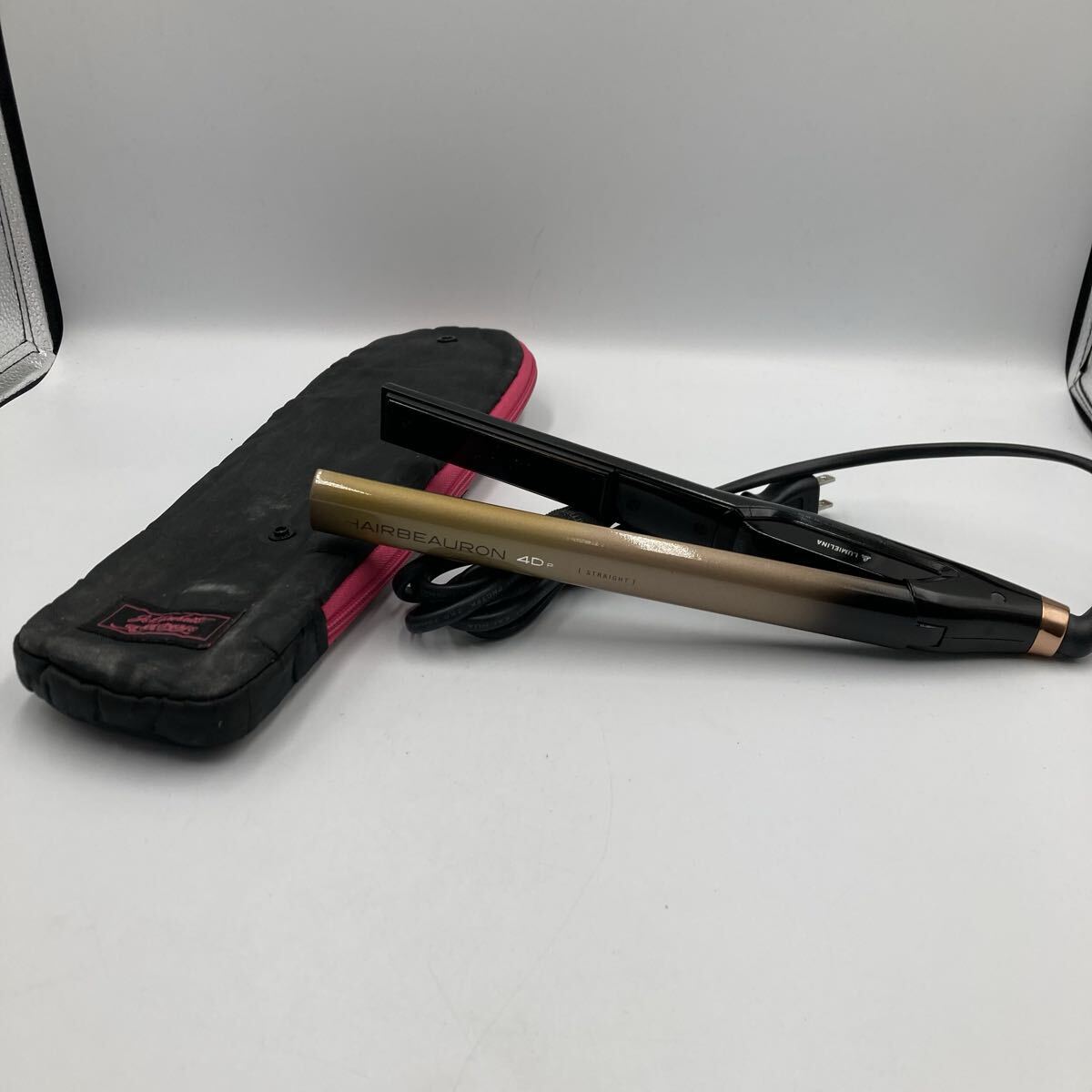 ★【売り切り】LUMIELINA(リュミエリーナ) ヘアビューロン 4D Plus [ストレート] HBRST4D-G-JP ヘアアイロン※通電確認済み