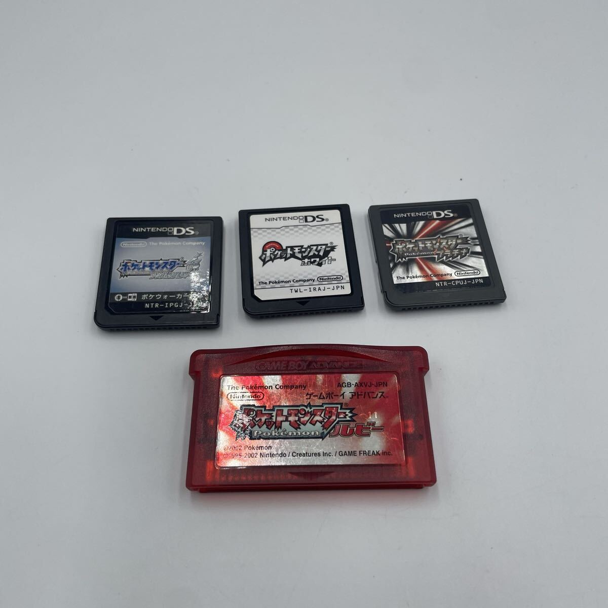 ※【売り切り】 DS GBA用ソフト まとめ ソフト 4本 ポケットモンスター