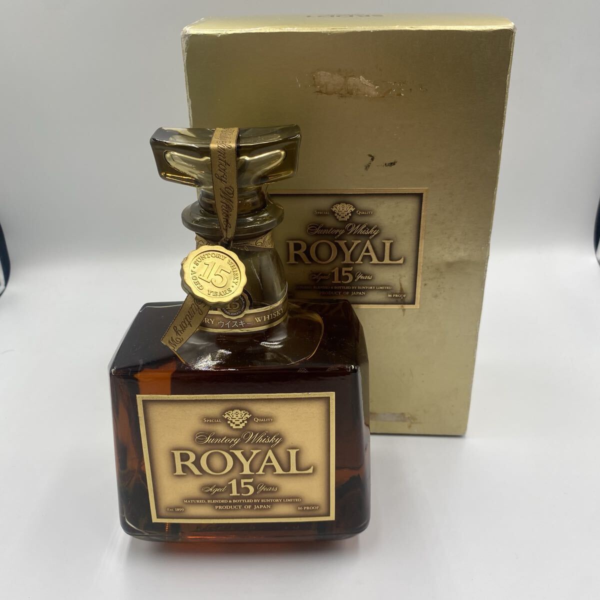 ◯【売り切り】SUNTORY(サントリー) サントリーウイスキー ローヤル15年 〈ゴールドラベル〉750ml 43%