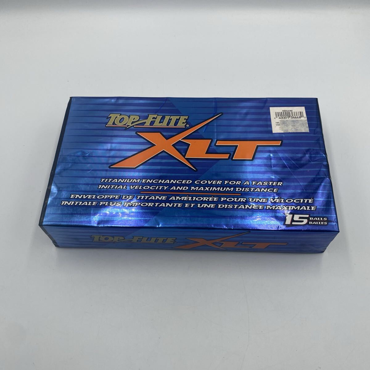 △【売り切り】新品 未開封 Top-Flite XLT ゴルフボール 15球入