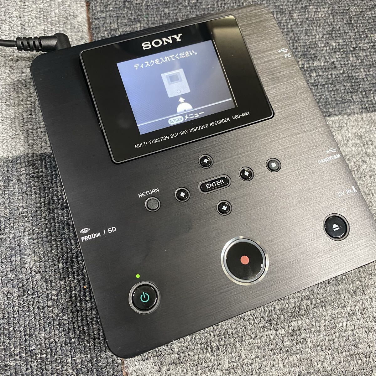 ☆【売り切り】 SONY ソニー ブルーレイディスク DVDライター VBD-MA1 2011年製 ※通電確認済み