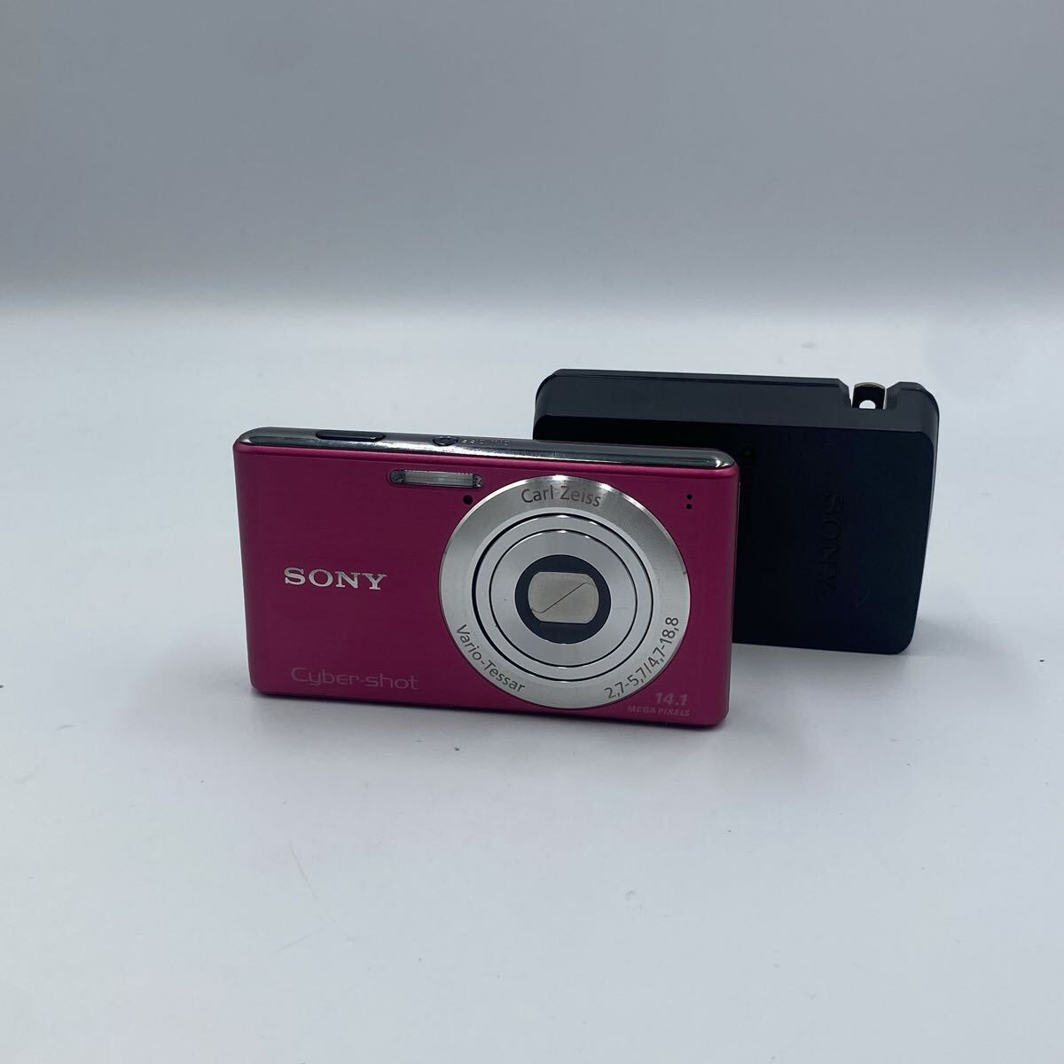◯【売り切り】SONY(ソニー) コンパクトデジタルカメラ Cyber-shot(サイバーショット) DSC-W320（カラー：ピンク）※通電確認済み