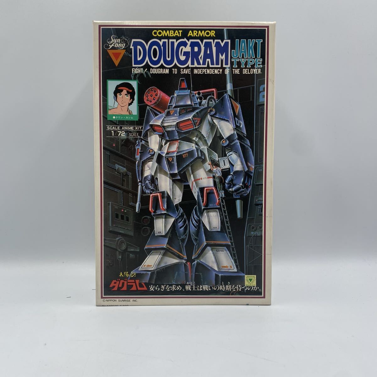 ◎【売り切り】タカラ 1/72 コンバットアーマー ダグラム ミサイルポッド装着タイプ（JAKT TYPE）440026-4 当時物
