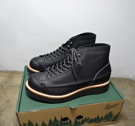 TK 新品 箱付 DANNER ダナー ZAMBLETTA ザンブレッタ D-210902 BK ヴィンテージ ワークブーツ US8,5 JP26,5