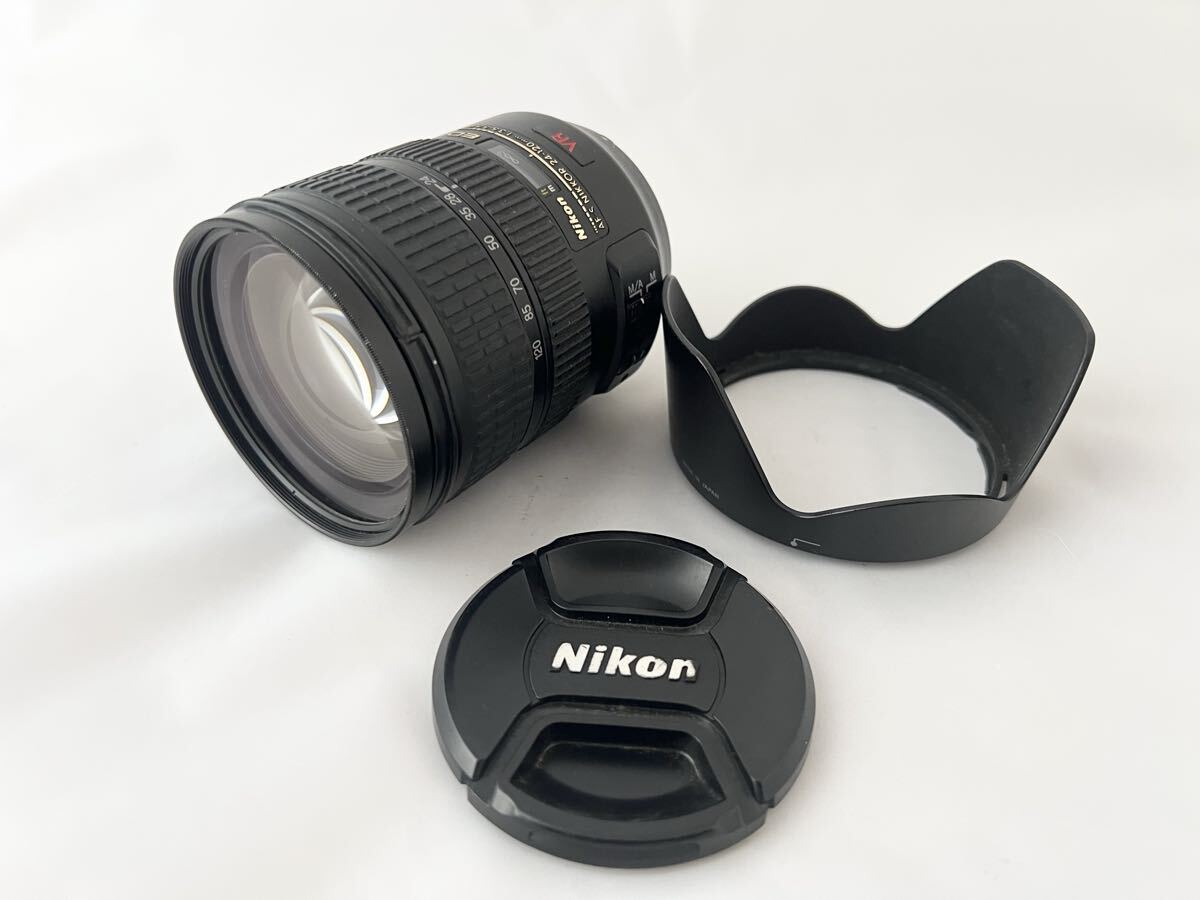 Nikon ニコン　AF-S NIKKOR 24-120mm 1:3.5-5.6G　ジャンク　一眼レンズ A124