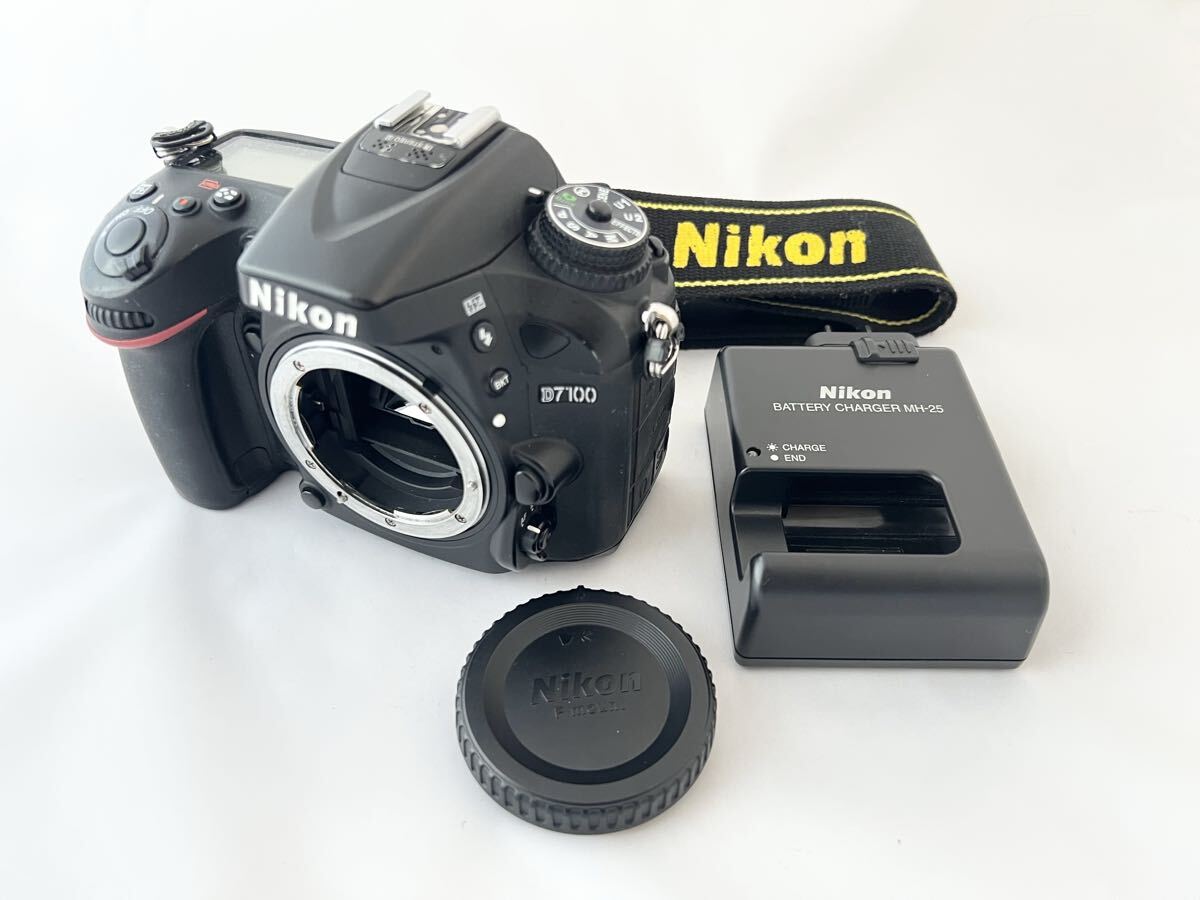 Nikon　ニコン　D7100　バッテリー充電器付　デジタルカメラ　A133