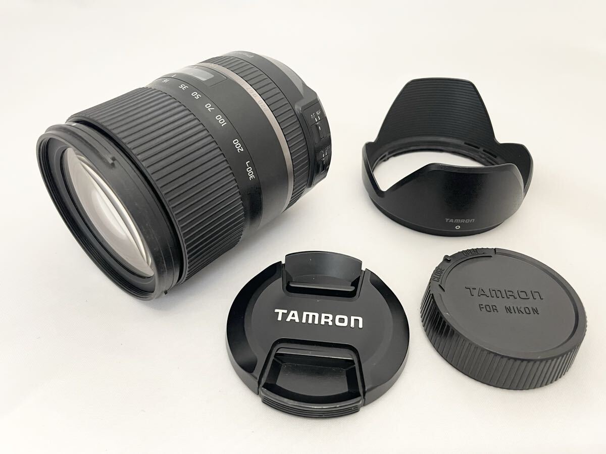 タムロン　TAMRON 　16-300mm F3.5-6.3 Di II VC PZD MACRO B016 ニコン用　レンズ　AB22