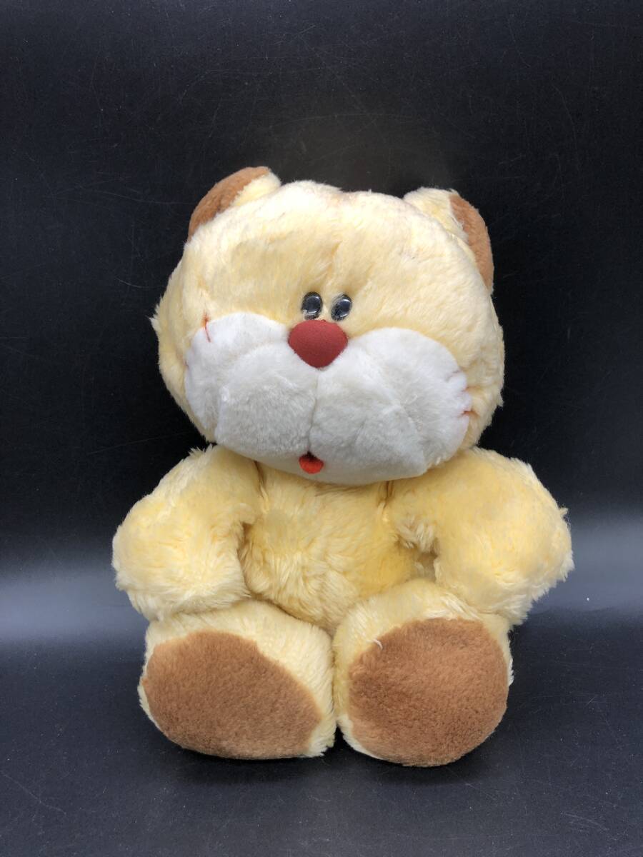 オオイケ　ネコ　ぬいぐるみ　昭和レトロ