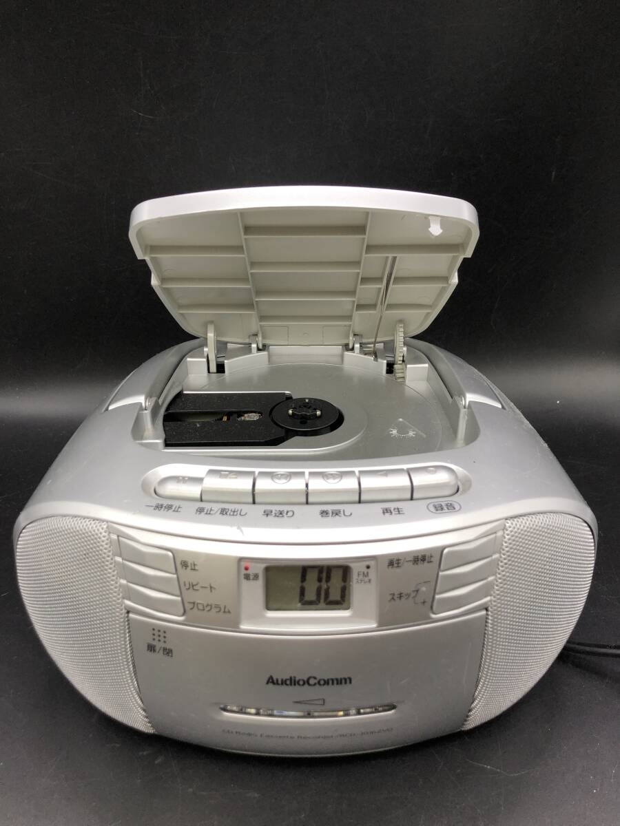 CDラジオカセットレコーダー　RCD-1016ZYD-S 動作確認済み