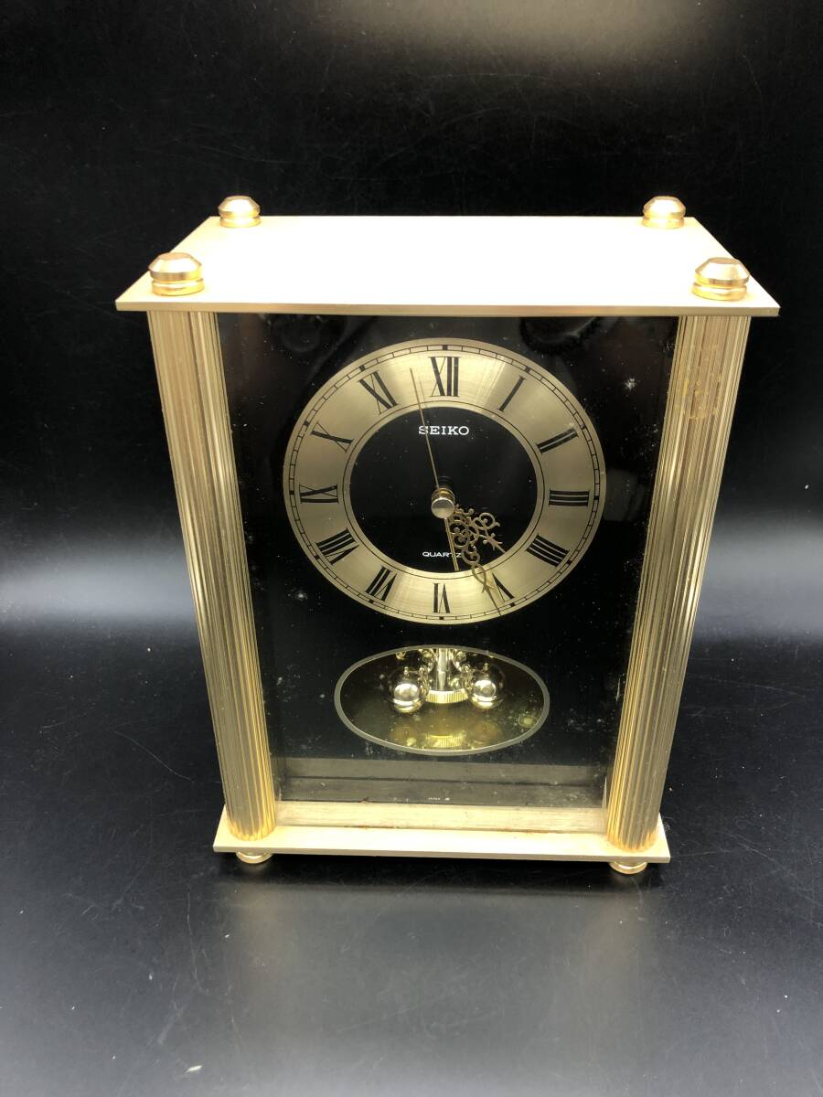 SEIKO セイコー　クオーツ置き時計　