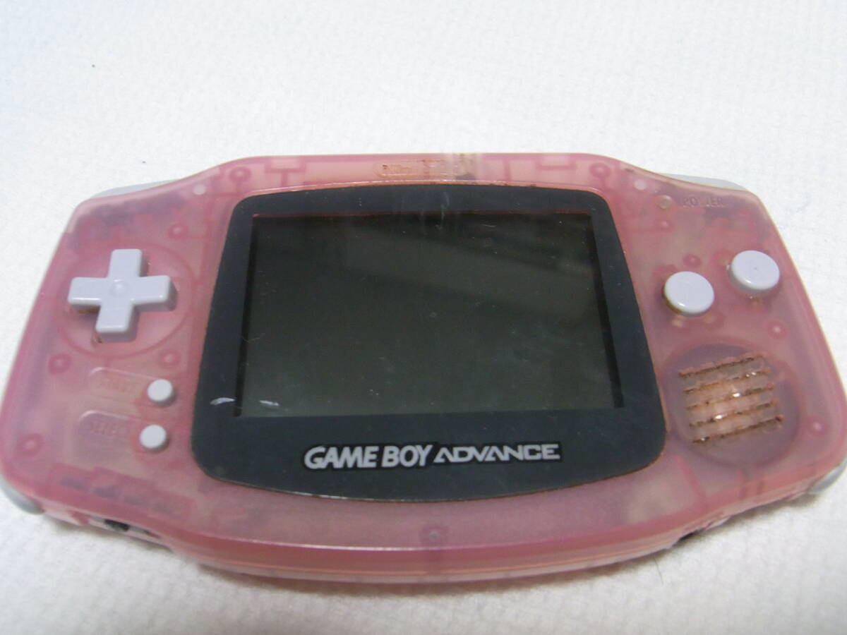 GBA　Nintendo　AGB-001　ゲームボーイアドバンス 携帯ゲーム機　任天堂　GAMEBOYADVANCE　