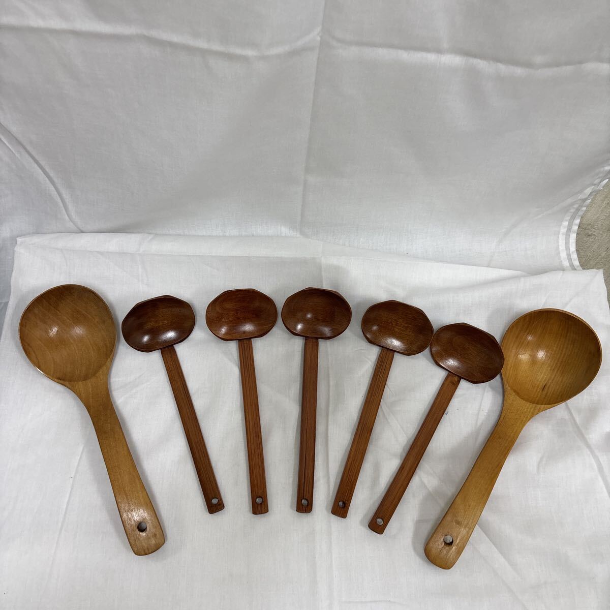 木製スプーン おたま 7点セット カトラリー 調理器具