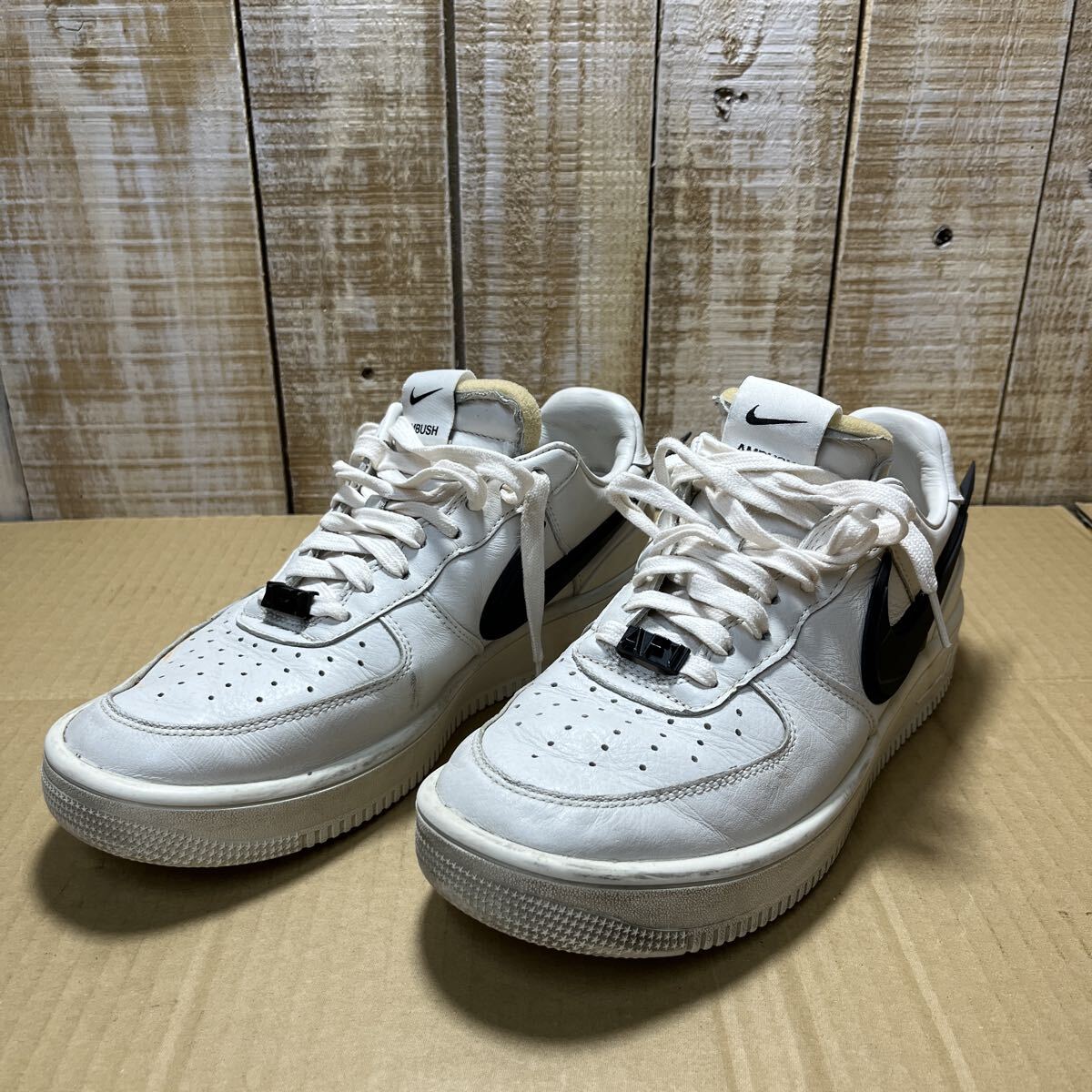 NIKE ナイキ AMBUSH アンブッシュ スニーカー エアフォース1 AIR FORCE1 エアフォースワン ホワイト コラボ DV3464-002 26.5cm 8.5 US