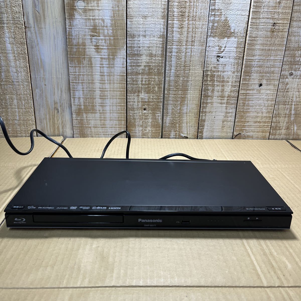Panasonic パナソニック DMP-BD77 ブルーレイディスクプレーヤー ブルーレイプレーヤー BDプレーヤー ブルーレイ プレイヤー ジャンク