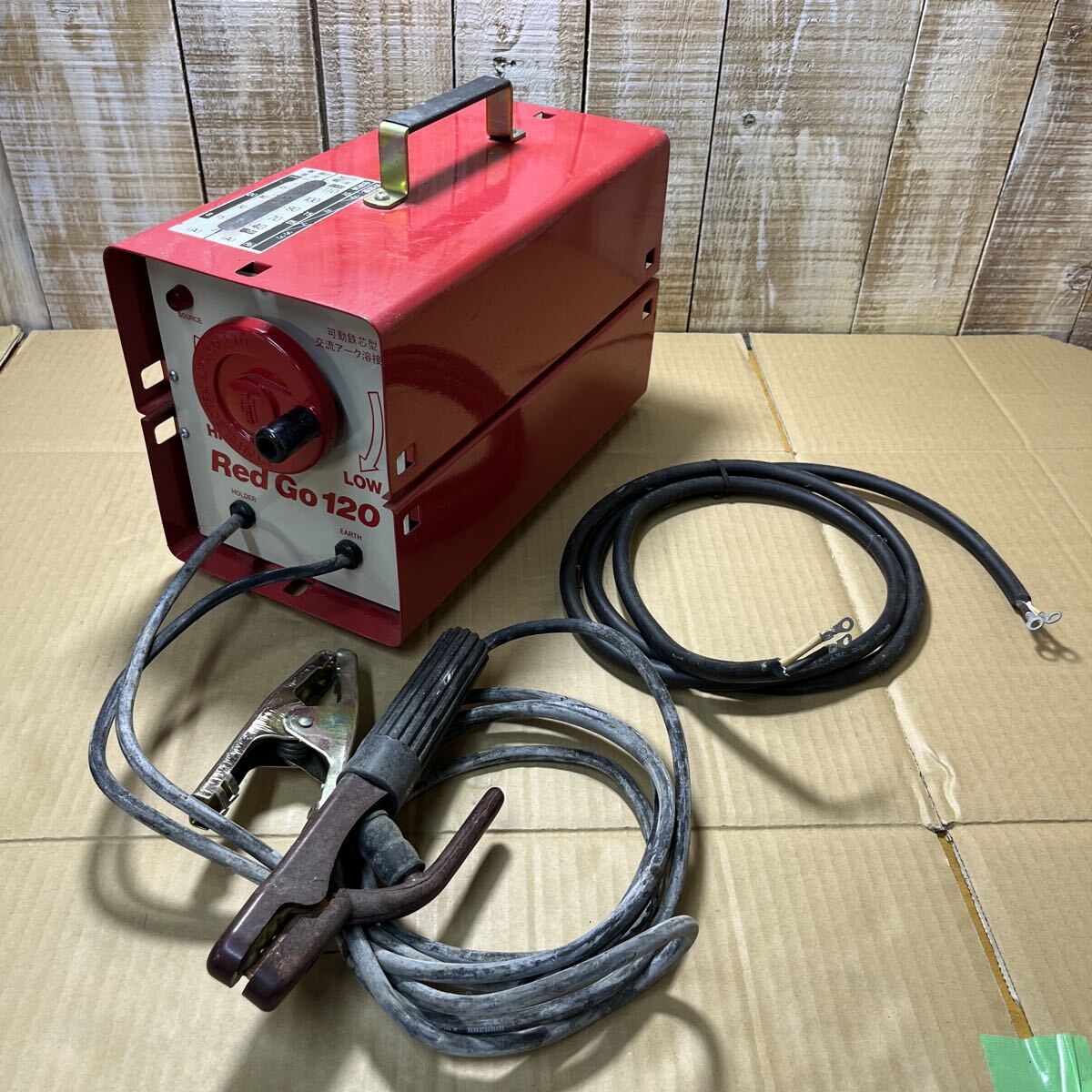 SUZUKID スズキッド レッドゴー120 アーク溶接機 交流アーク溶接機 SSY-122R 100V 200V REDGO120 可動鉄芯型