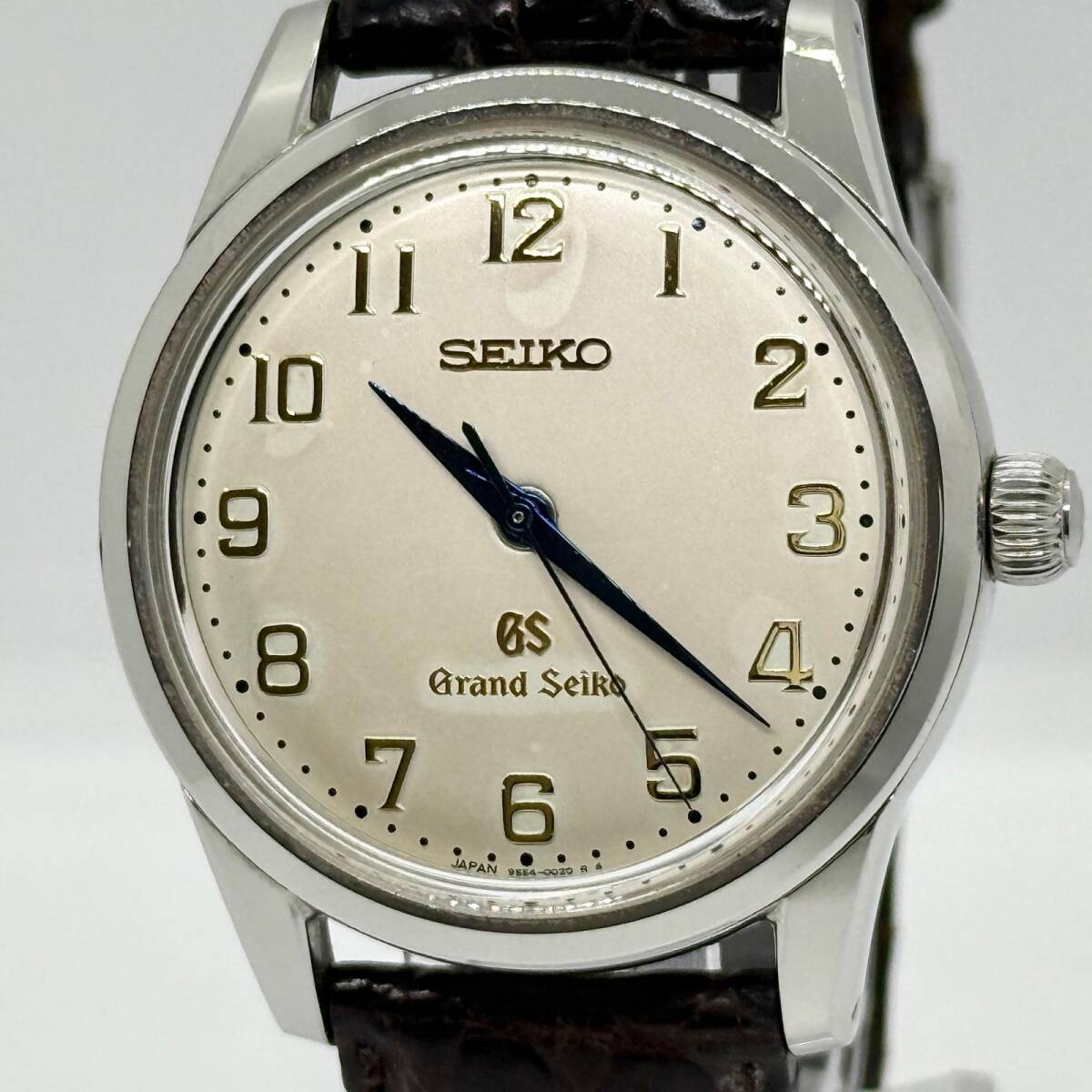 SEIKO セイコー GRAND SEIKO グランドセイコー 9S54-0020 SBGW003 シルバー 手巻き メンズ 腕時計 稼働品