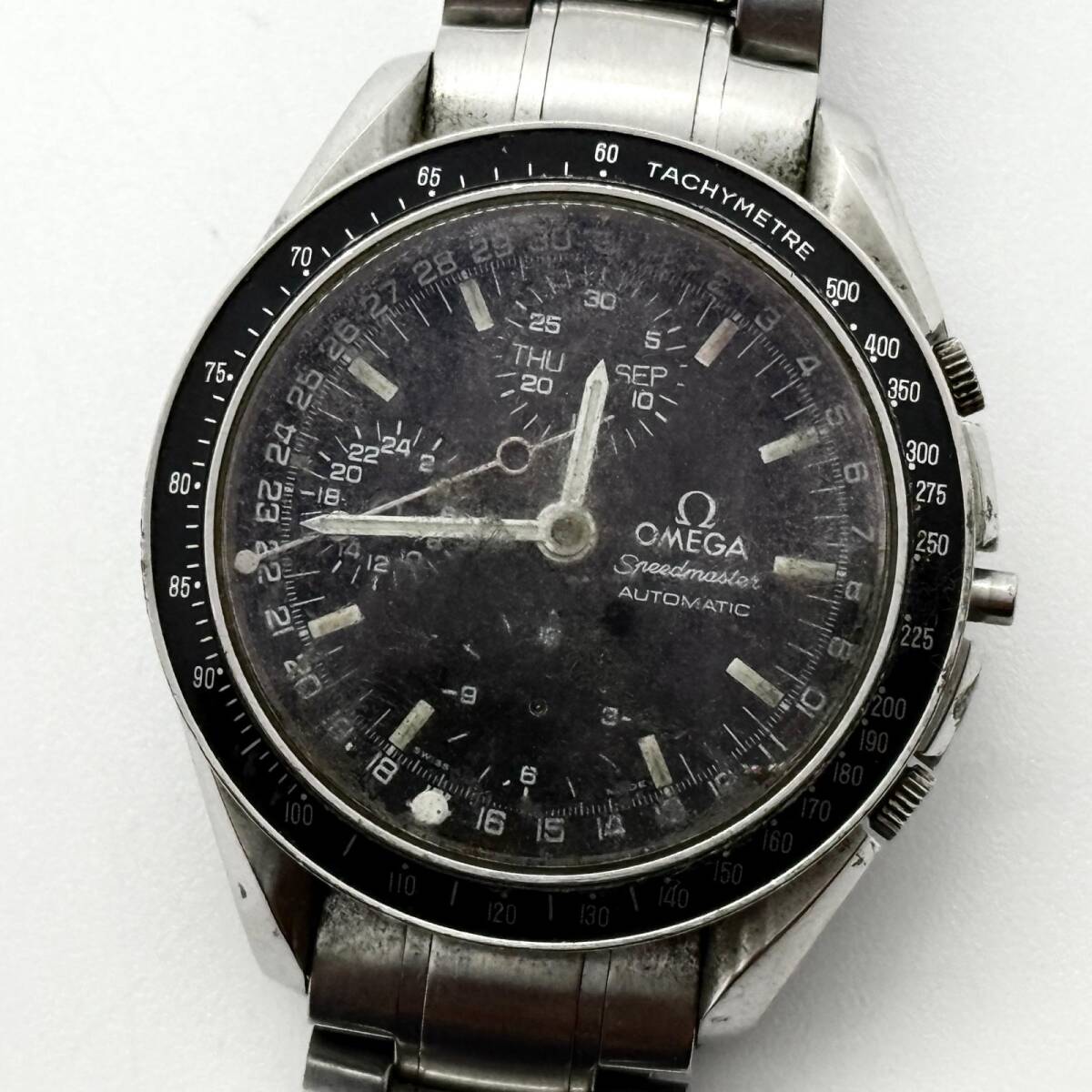 OMEGA オメガ Speedmaster スピードマスター 1151 ブラック AT メンズ マーク40 コスモス Ref.3520.50 腕時計 訳あり