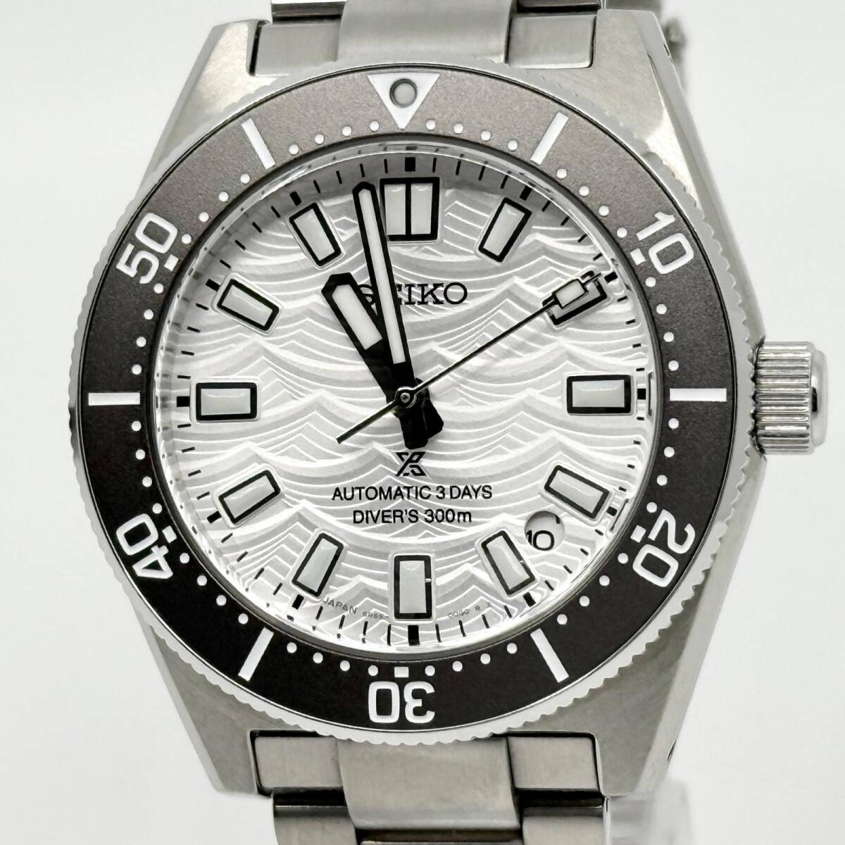 SEIKO セイコー プロスペックス 6R55-00K0 SBDC213 シルバー AT メンズ 腕時計 稼働品
