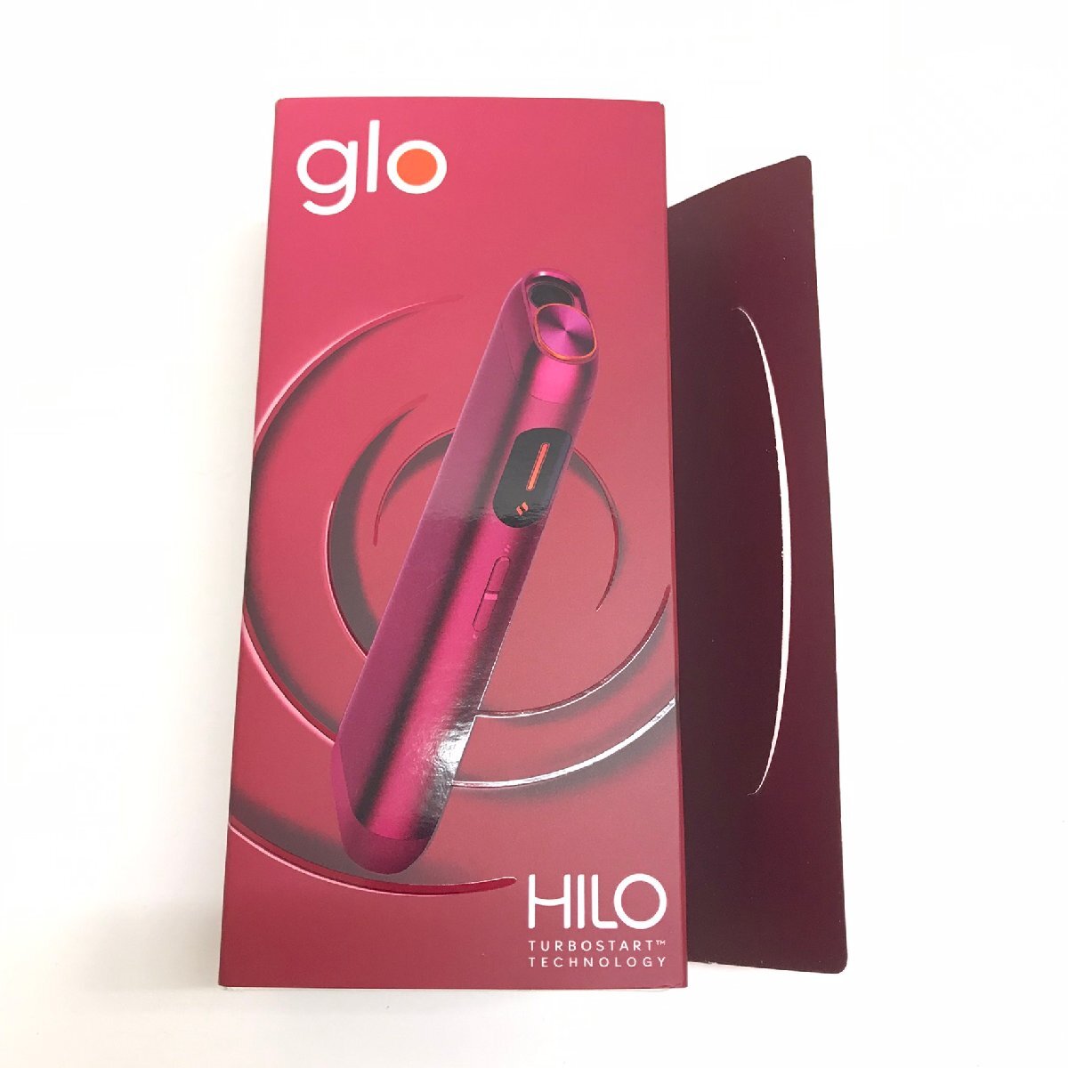 未使用品 一部開封済み glo HILO グローヒーロ ルビーカラー G6301 電子タバコ 質屋出品