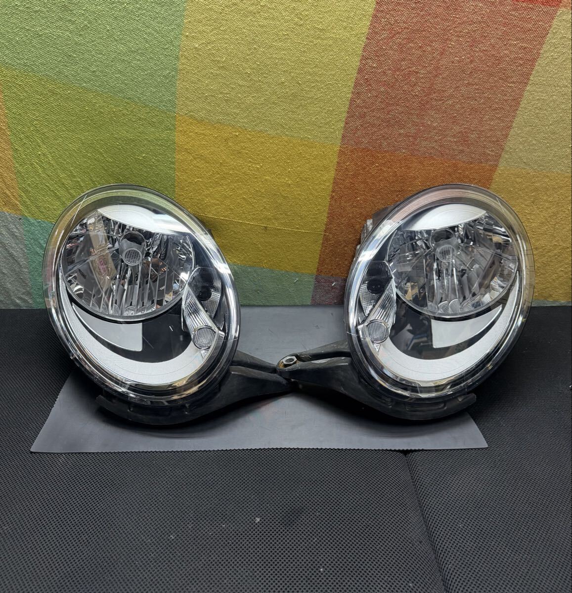 美品 VW ザ・ビートル 16C 16CBZ 左ハンドル LH 純正 ライト ヘッドライト ヘッドランプ 左右セット 1L9 010 793-03 1L9 010 793-04