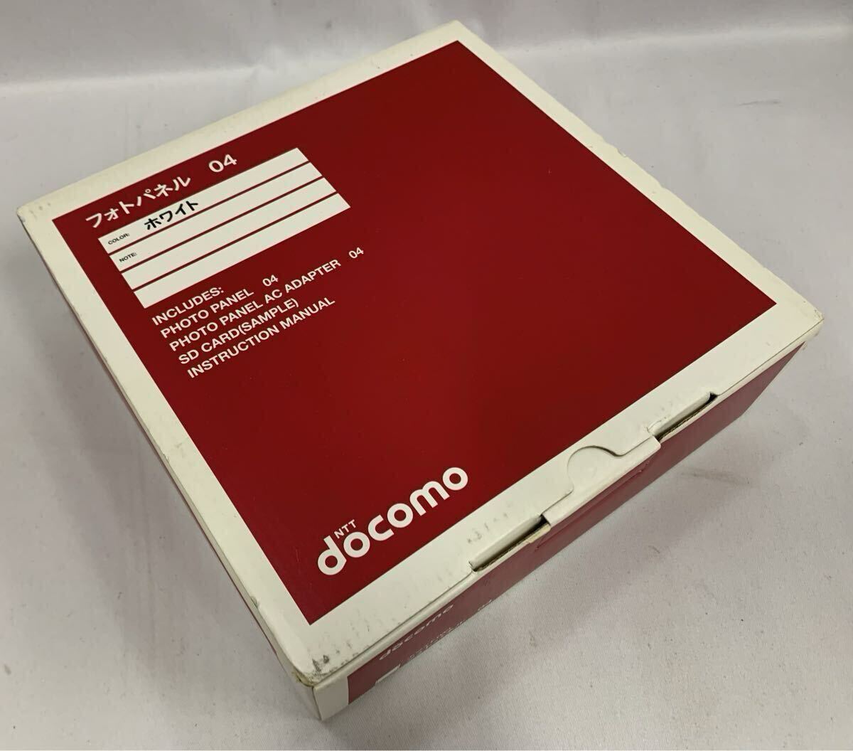docomo ドコモ フォトパネル 04 ホワイト 未使用 [6-10] 103/392F