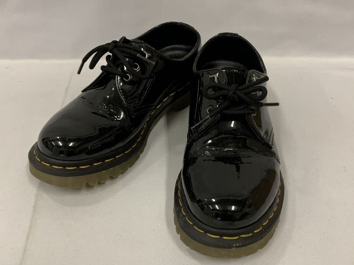 Dr.Martens ドクターマーチン 3ホール ドレスシューズ レザー レディース UK5 ブーツ ブラック 24.0cm [023] 152/628F