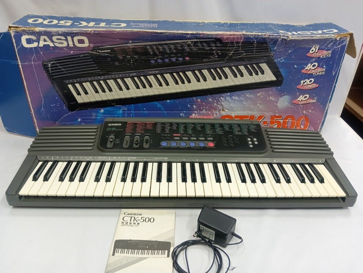 CASIO CTK-500 電子キーボード [004] 089/688F
