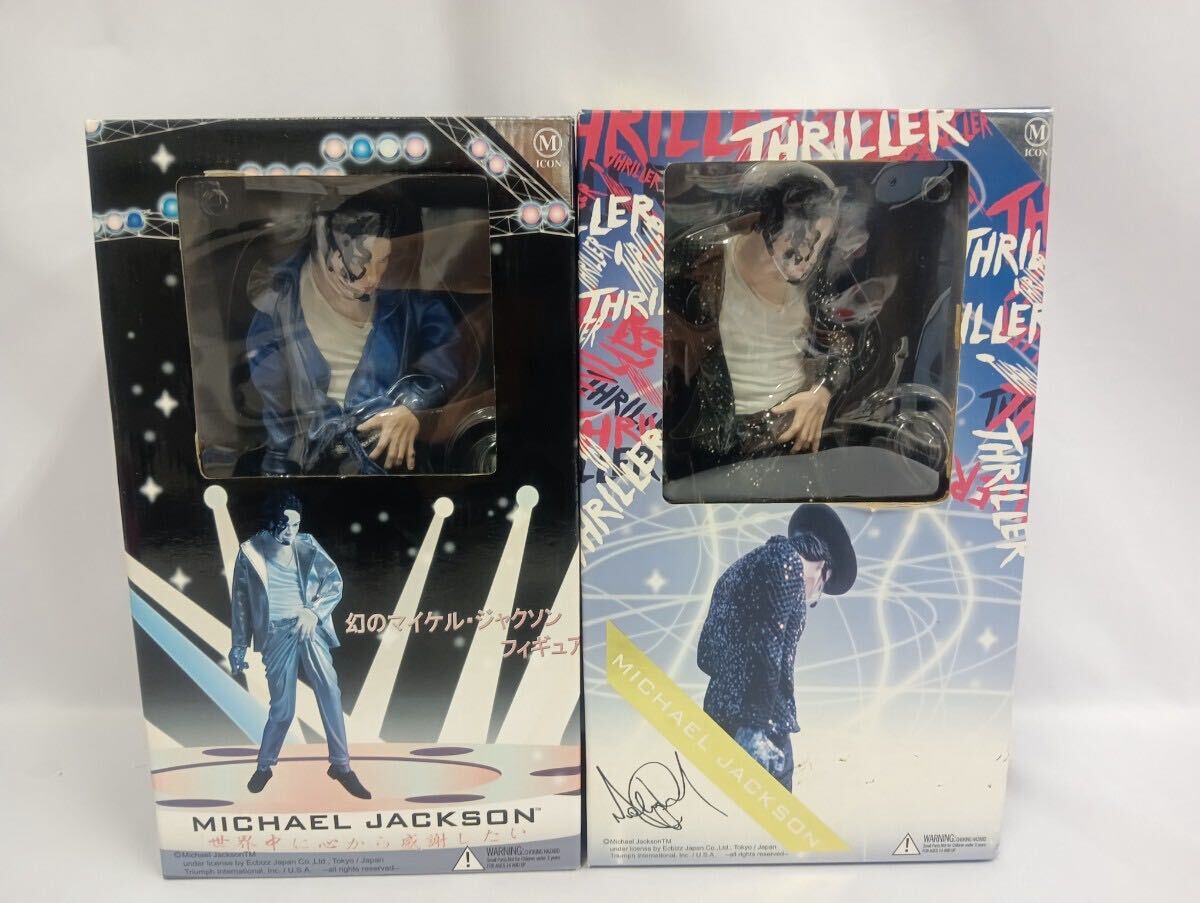 グッドスマイルカンパニー マイケル・ジャクソン フィギュア 2体セット 現状品 [144] 053/692F