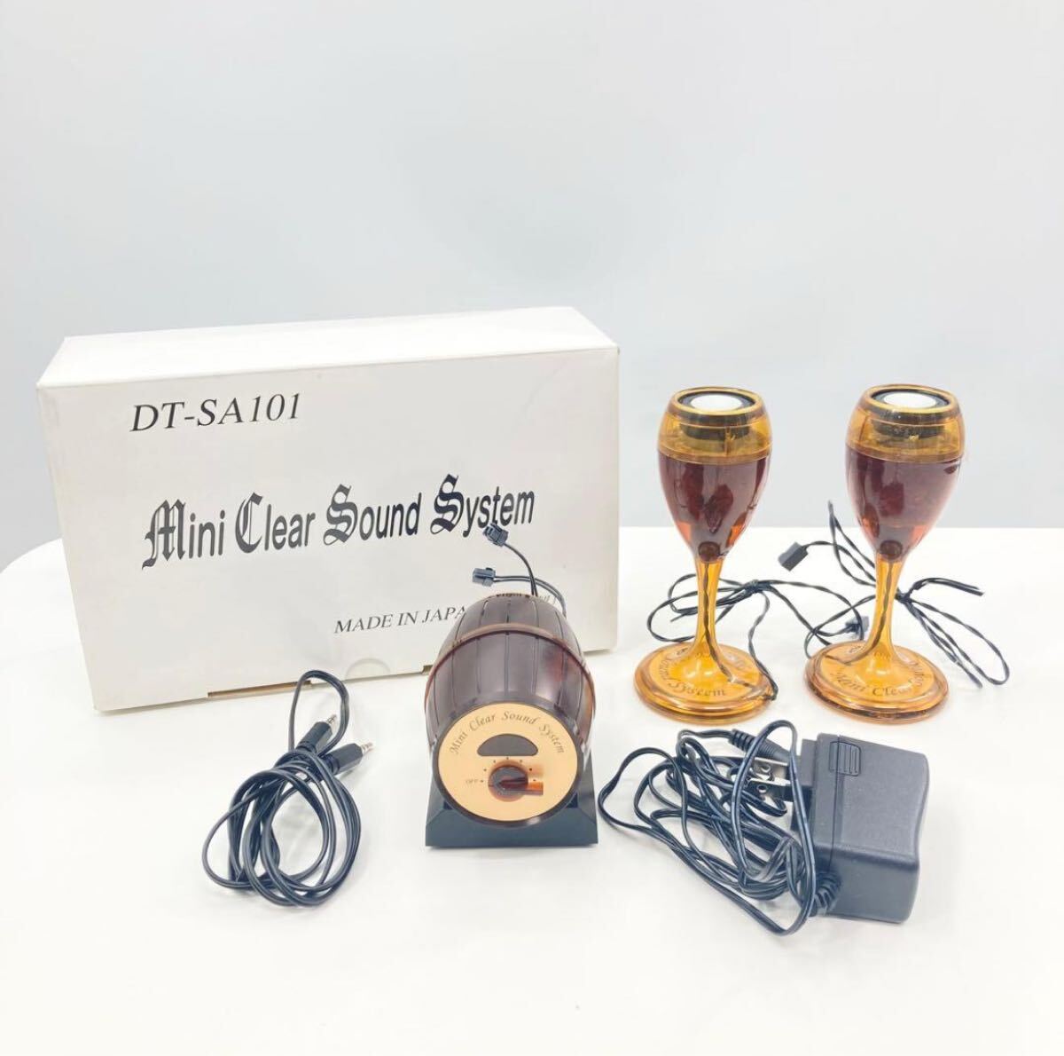 DT-SA101 Mini Clear Sound System スピーカー 動作品 タイムドメイン